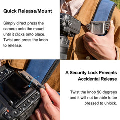 osprey backpack camera clip HEIPI Camera Backpack Clip K10
