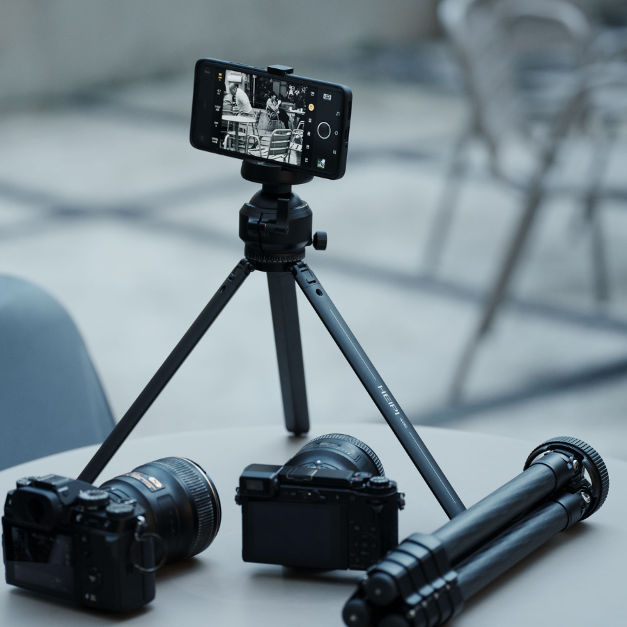 HEIPI 3-in-1 Travel Tripod - W28S