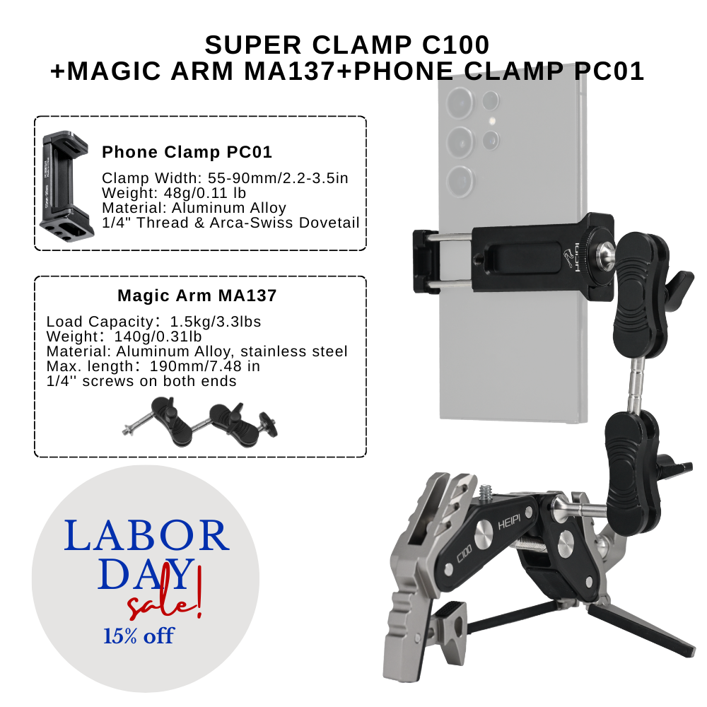 HEIPI Super Clamp - Sabertooth C100