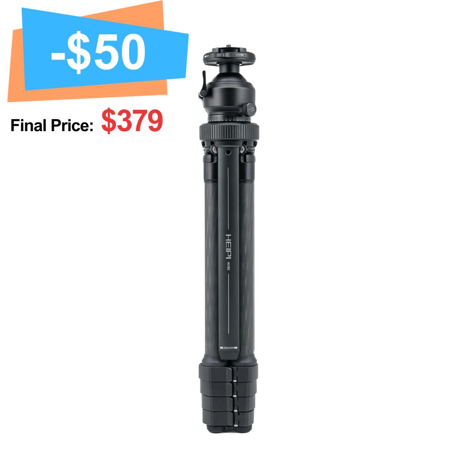 HEIPI 3-in-1 Travel Tripod - W28S