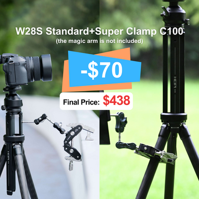 HEIPI 3-in-1 Travel Tripod - W28S