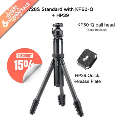 HEIPI 3-in-1 Travel Tripod - W28
