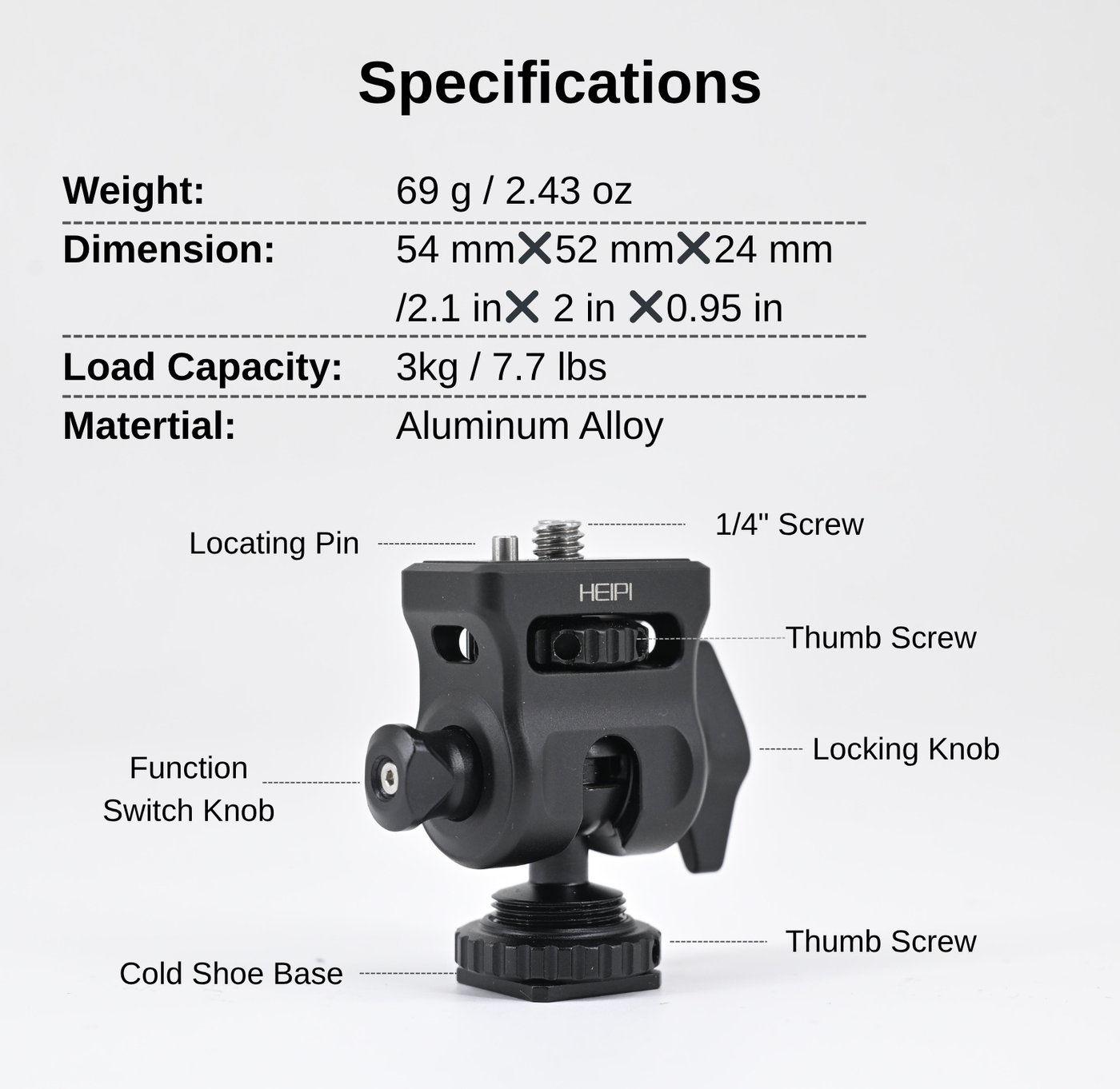 HEIPI KF17 Ball Head