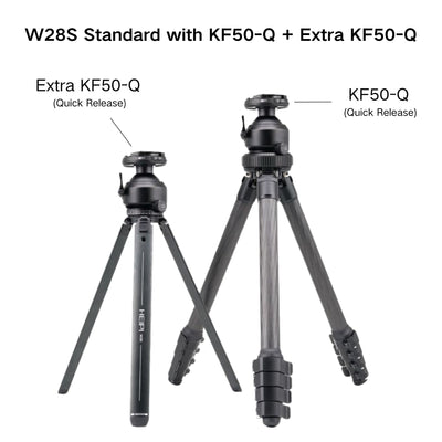 HEIPI 3-in-1 Travel Tripod - W28S