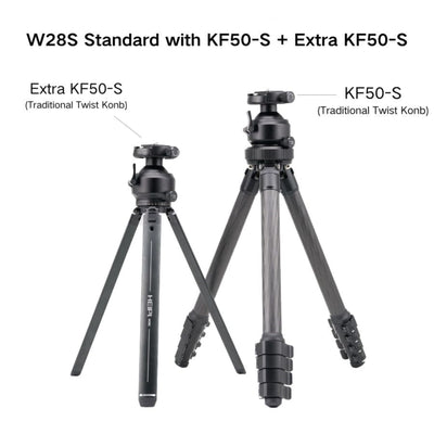 HEIPI 3-in-1 Travel Tripod - W28S