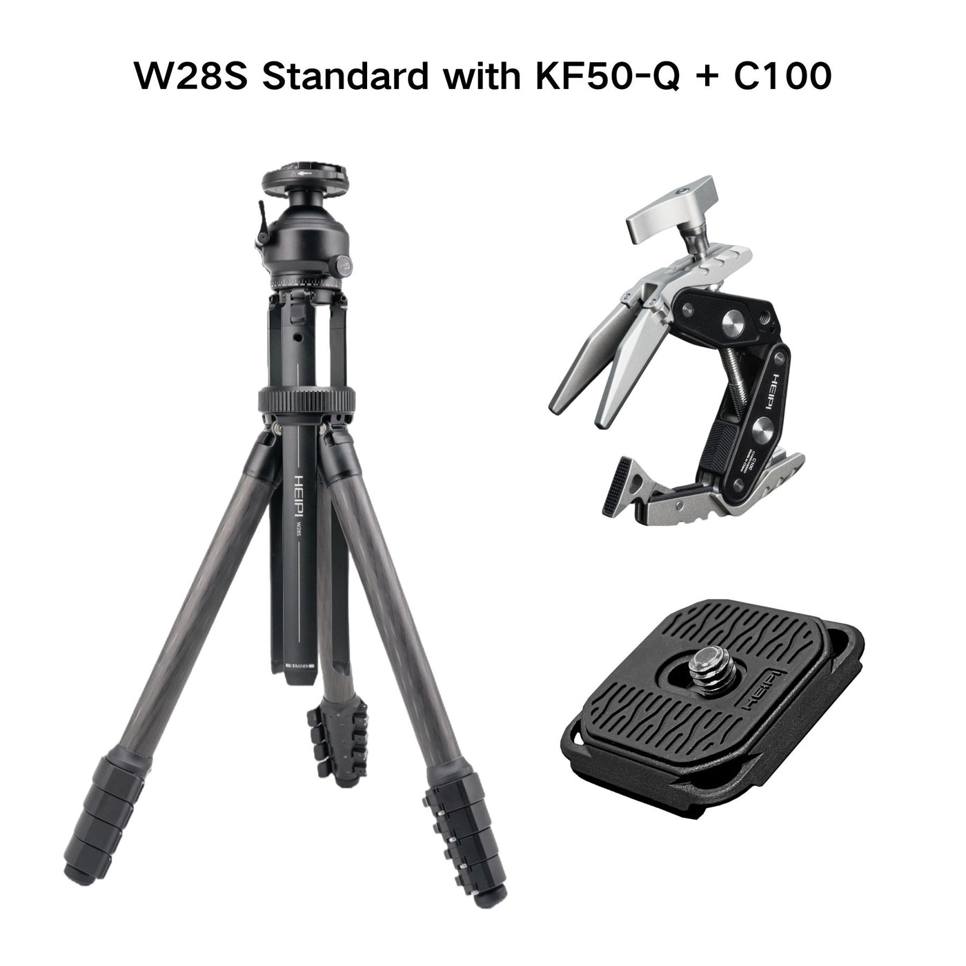 HEIPI 3-in-1 Travel Tripod - W28S