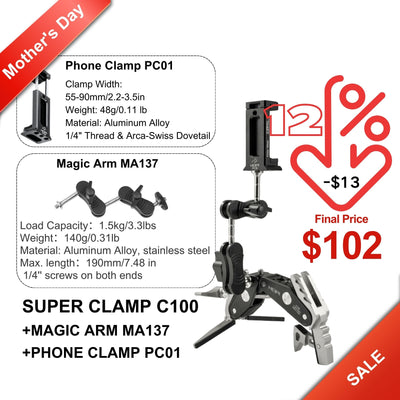 HEIPI Super Clamp - Sabertooth C100
