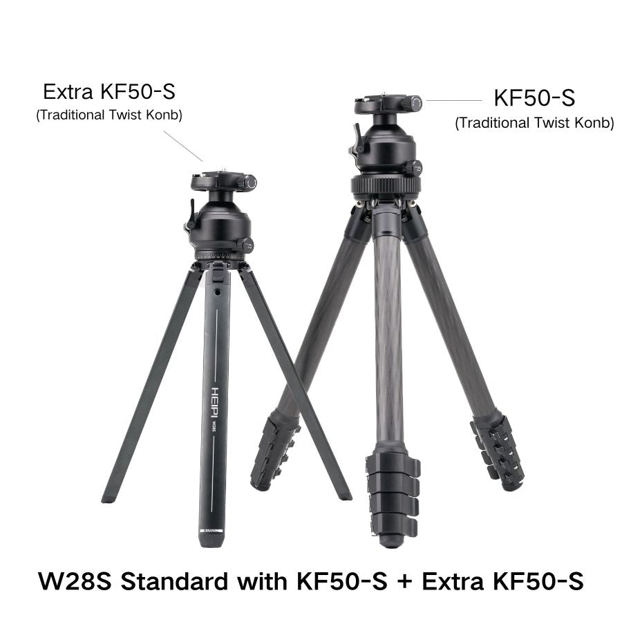 HEIPI 3-in-1 Travel Tripod - W28S