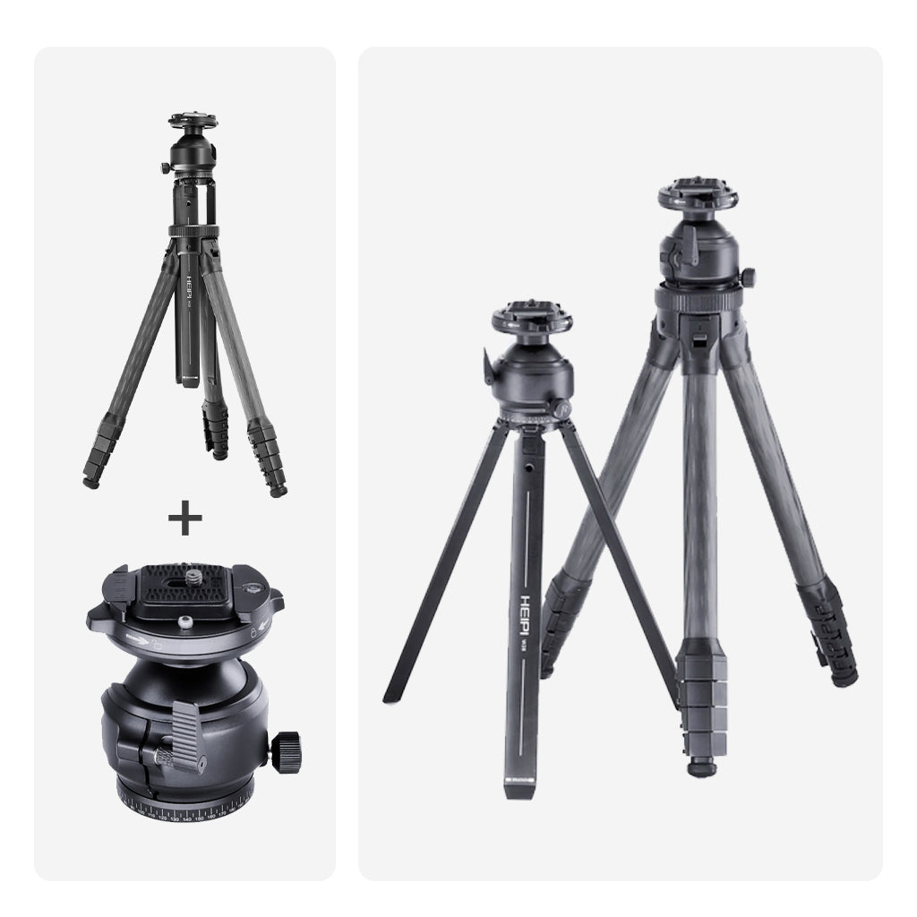 HEIPI 3-in-1 Travel Tripod - W28