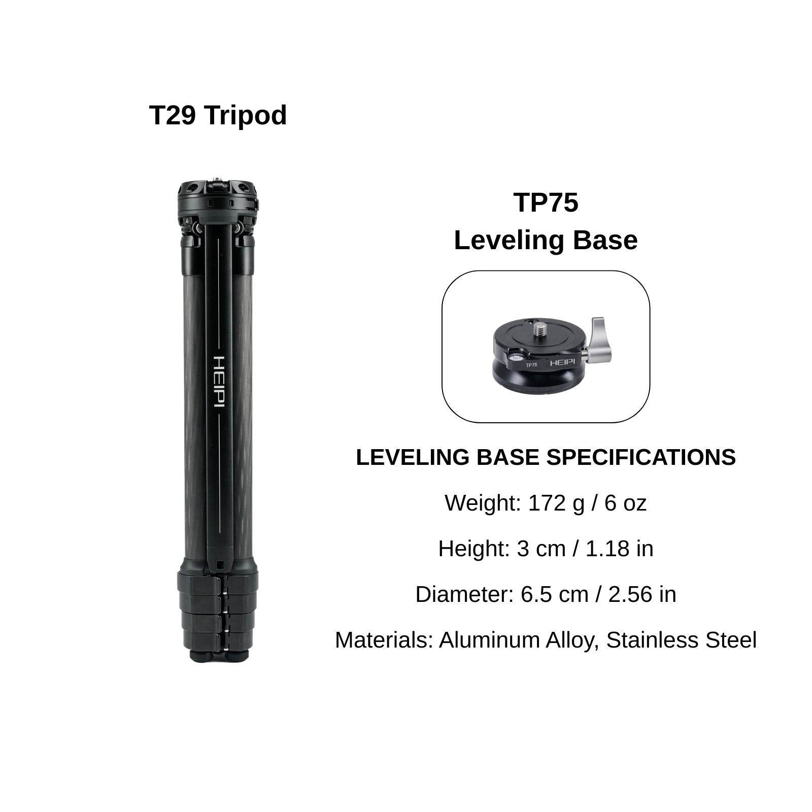 HEIPI XPOD Pro Still & Video Tripod W58