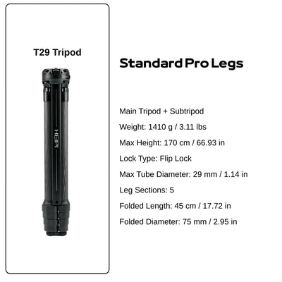 HEIPI XPOD Pro Still & Video Tripod W58