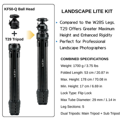 HEIPI XPOD Pro Still & Video Tripod W58