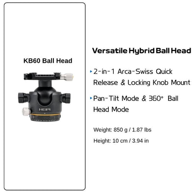 HEIPI XPOD Pro Still & Video Tripod W58