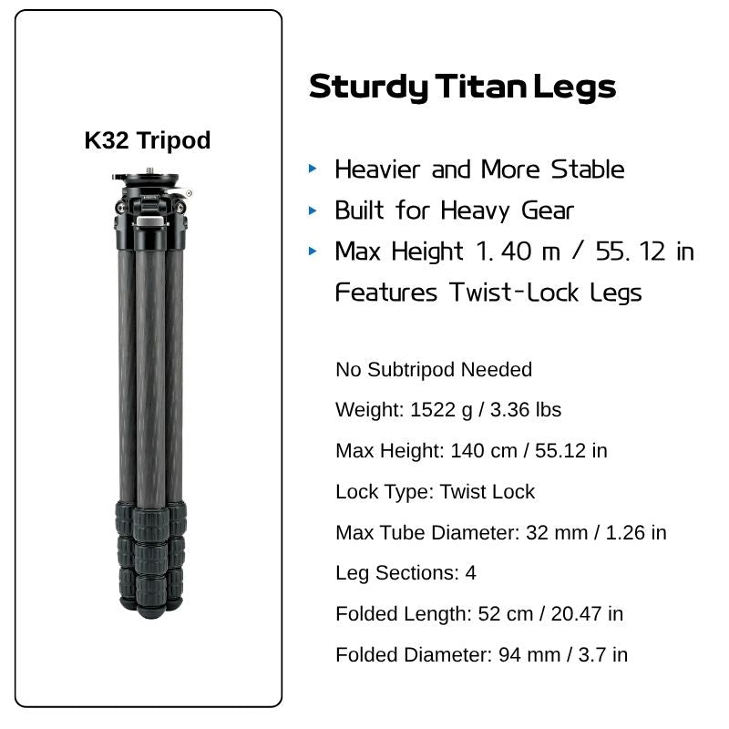 HEIPI XPOD Pro Still & Video Tripod W58