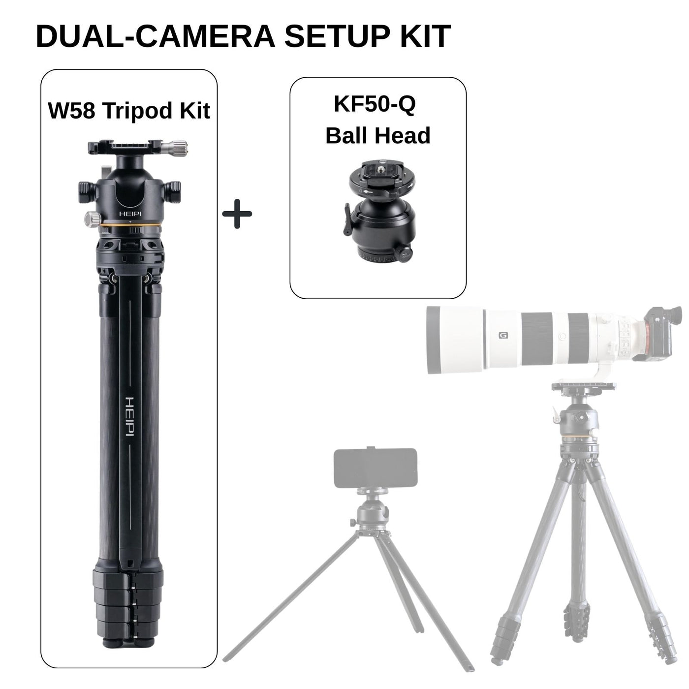 HEIPI XPOD Pro Still & Video Tripod W58