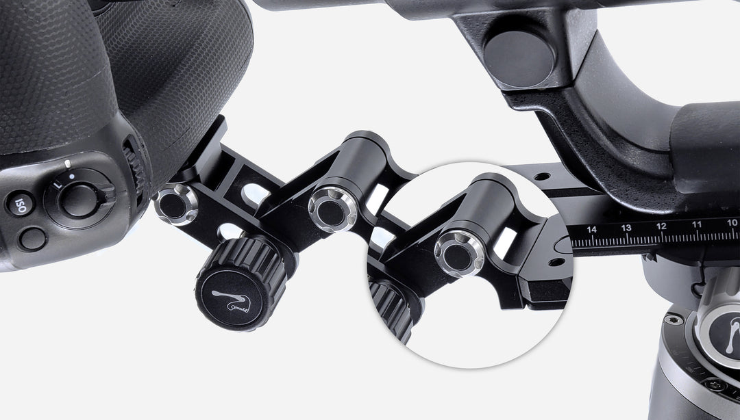 Multi-joint design of HEIPI HP230 super telephoto lens plate