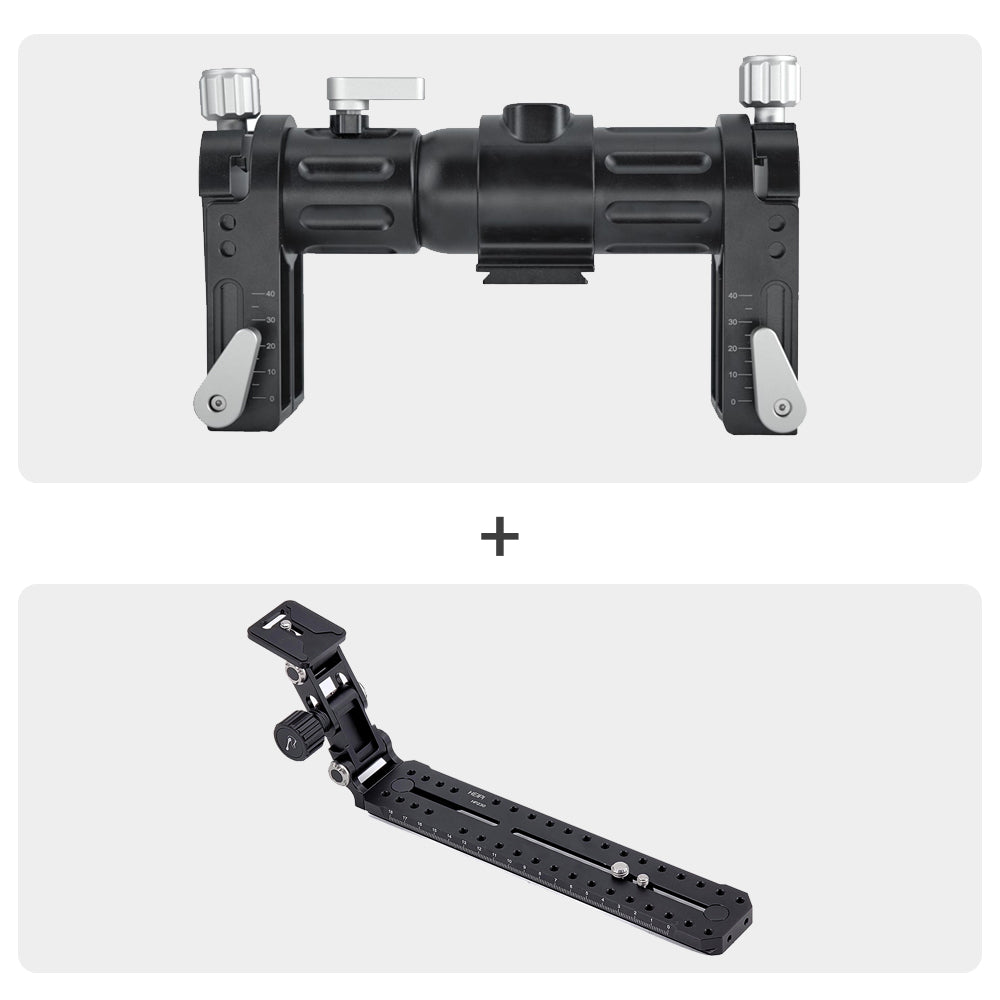 Kodak Vintage Stereo Cameras Neewer 8″/20.3cm Dual Camera Mount Tripod ...